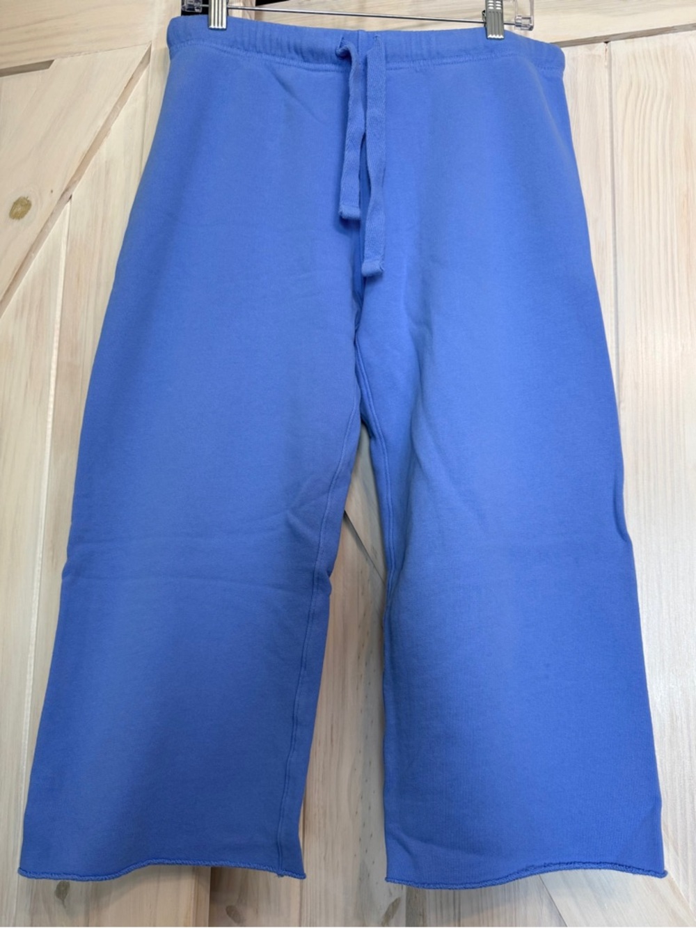 NWT Frank and Eileen M Frost blue Catherine triple Terry pants